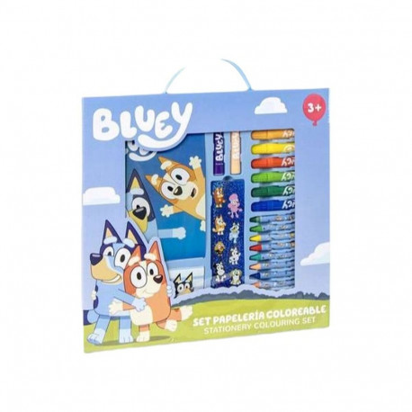Joonistuskomplekt Bluey Sinine