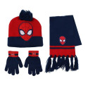 Hat & Gloves Spider-Man Blue