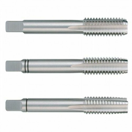 Hand Tap Set RUKO 14 mm High speed steel (HSS) DIN 352 3 Units 3 Pieces