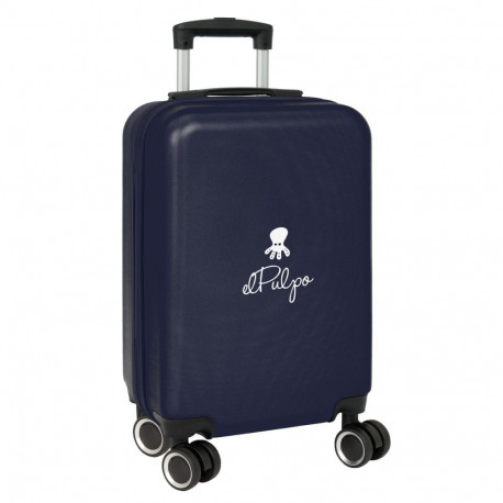 Cabin suitcase El Pulpo Navy Blue 20'' 20 L 34,5 x 55 x 20 cm