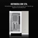 ATX Semi-tower Box Corsair White