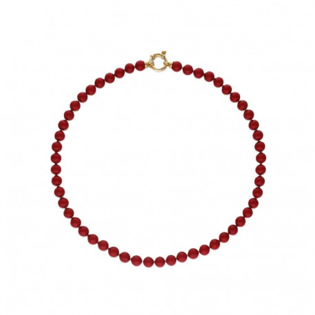 Ladies' Bracelet Majorica 09866.04.1.N45.405.1 Red