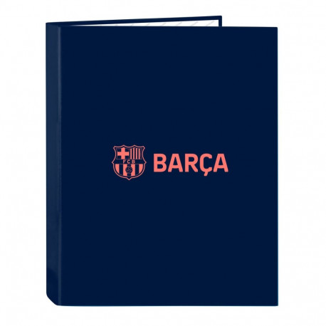 Ring binder F.C. Barcelona Navy Blue A4 26.5 x 33 x 4 cm