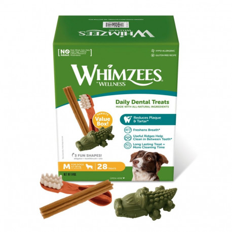 Märgtoit Whimzees Daily Dental Treats 28 Ühikut