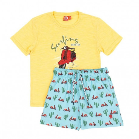 Laste Spordikostüüm Go & Win Fortra Kollane 2 Tükid, osad - 8 aastat