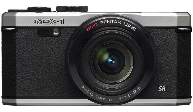 Pentax MX-1, hõbedane