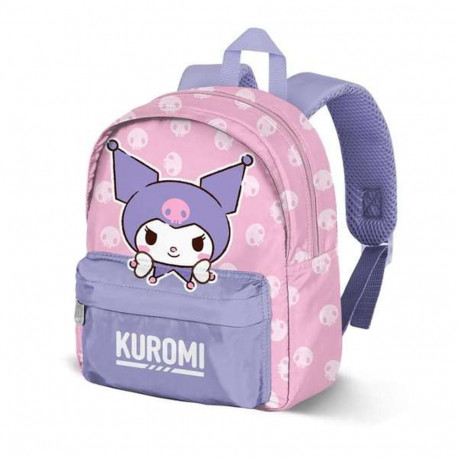 School Bag Kuromi Pink 27 x 22 x 10 cm