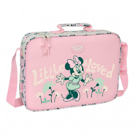 Kooliseljakott Minnie Mouse Minty Roosa 38 x 28 x 6 cm