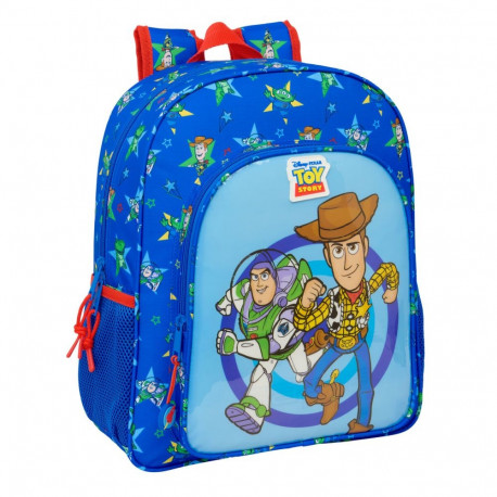 Kooliseljakott Toy Story Good vibes Sinine 32 x 38 x 12 cm