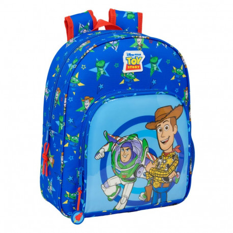 Kooliseljakott Toy Story Good vibes Sinine 28 x 34 x 10 cm