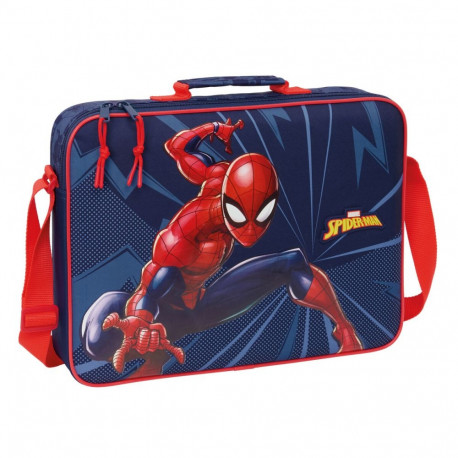 Kooliseljakott Spider-Man Sinine 38 x 28 x 6 cm