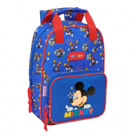 School Bag Mickey Mouse Clubhouse Today Blue 20 x 28 x 8 cm