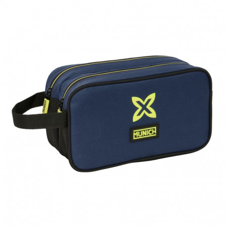 Travel Vanity Case Munich Track Blue Black 26 x 15 x 12.5 cm