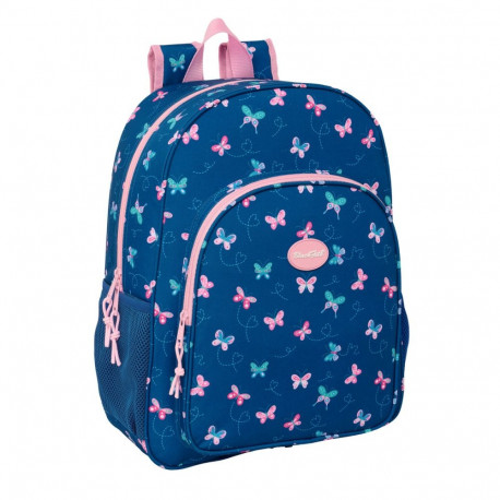 School Bag BlackFit8 Mariposas Multicolour 33 x 42 x 14 cm