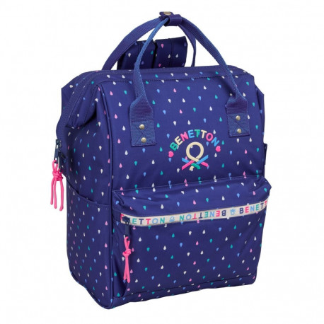 School Bag Benetton benetton Multicolour 27 x 40 x 19 cm