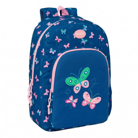 School Bag BlackFit8 Mariposas Multicolour 30 x 46 x 14 cm