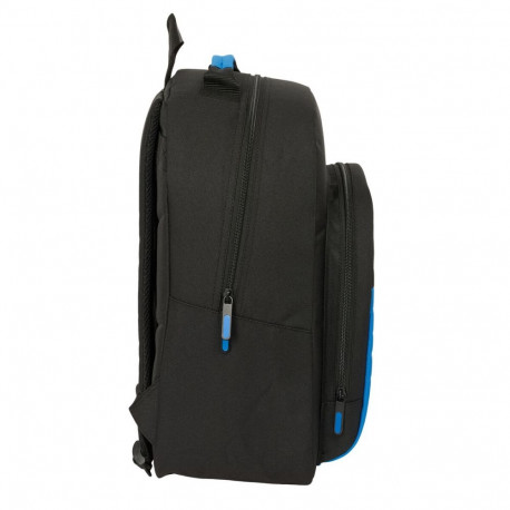 School Bag BlackFit8 Underground Blue Black 32 x 42 x 15 cm
