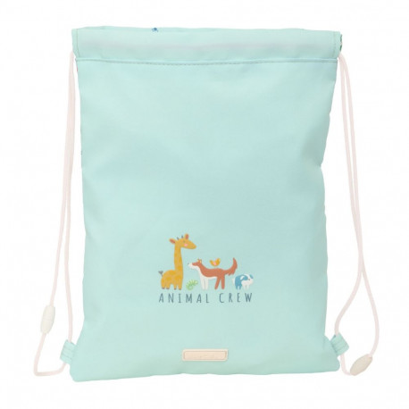 Backpack with Strings Safta Pandi Blue 26 x 34 x 1 cm