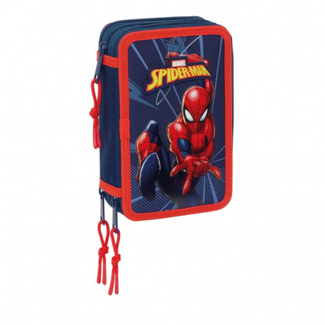 Holdall Spider-Man Blue 12,5 x 19,5 x 5,5 cm 37 Pieces