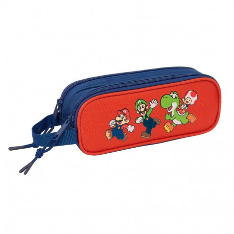 Holdall Super Mario Mamma mia Red Navy Blue 21 x 8 x 6 cm