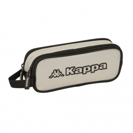 Holdall Kappa Grey Black Grey 21 x 8 x 6 cm