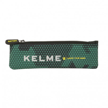 Holdall Kelme Camo Black Green 20 x 6 x 1 cm