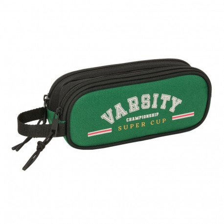 Reisikott BlackFit8 Varsity Must Roheline 21 x 8 x 6 cm