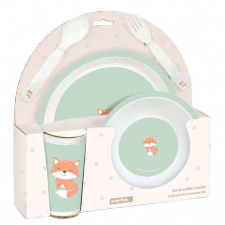 Laste lauanõude komplekt Safta Zorrito PVC