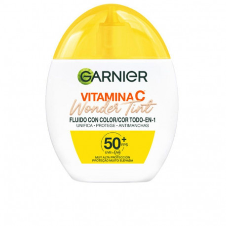 Näokreem Garnier VITAMINA C WONDER TINT Spf 50 40 ml