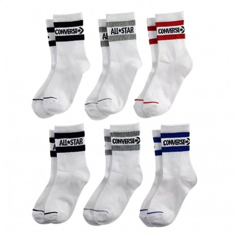 Sports Socks Converse UC0155-001 6 pairs