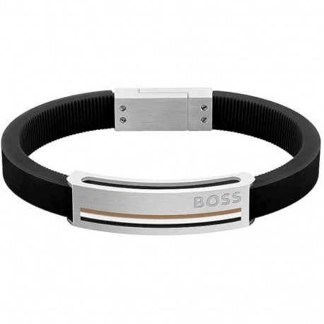 Men's Bracelet Hugo Boss Silicone 25 cm