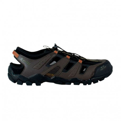 Walking Shoes for Men Hi-Tec Sensitive Low Water Proff Brown