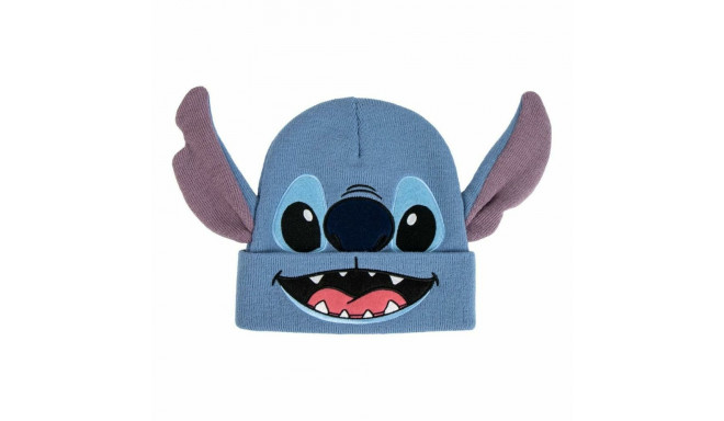 Child Hat Stitch Blue