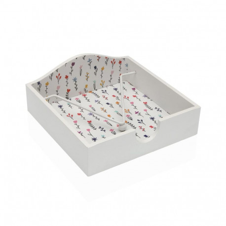 Salvräti hoidja Versa BLUME Puit MDF 18 x 7 x 18 cm