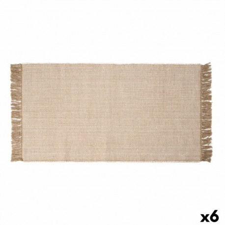 Carpet Gift Decor Beige 140 x 80 cm (6 Units)