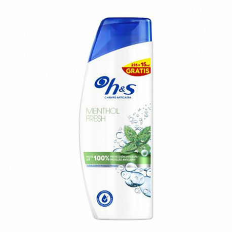 Shampoo H&S menthol fresh 250 ml Menthol Anti-dandruff
