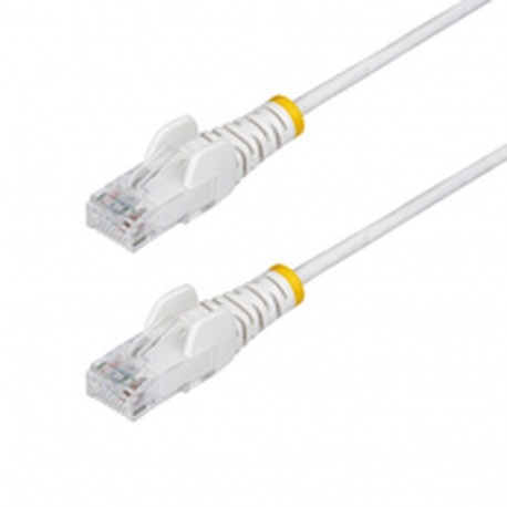 Kategooria 6 FTP RJ45 Konnektor Startech N6PAT150CMWHS Valge 1,5 m