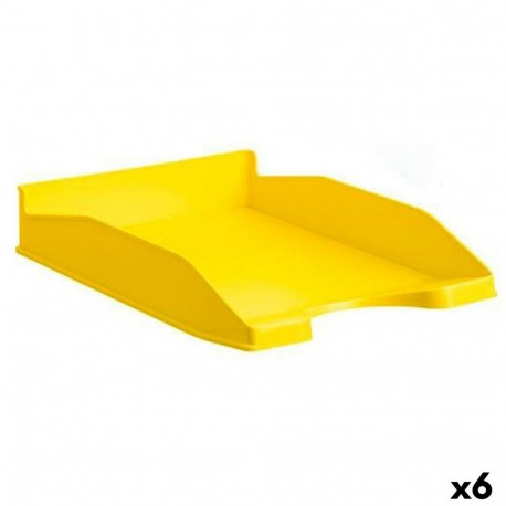 Filing Tray Archivo 2000 Yellow A4 Sheet (6 Units)