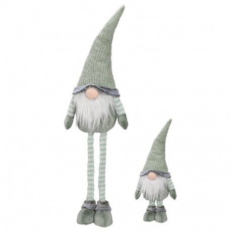 Jõuluehe Home ESPRIT Roheline Päkapikk 20 X 13 X 87 CM