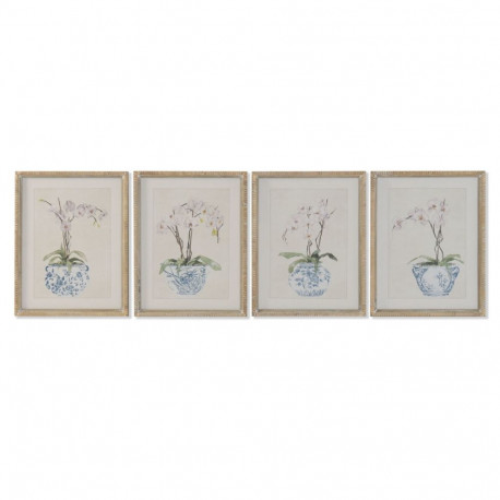 Maal Home ESPRIT Kristall Kuusk 35 x 2,5 x 45 cm (4 Ühikut)