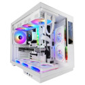 ATX Semi-tower Box Mars Gaming MCMIRAGEW White