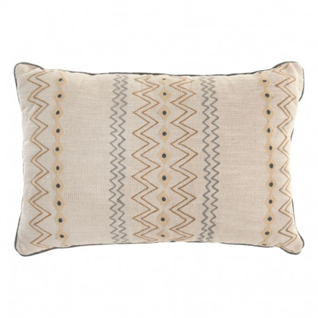 Cushion Home ESPRIT Beige Ikat 60 x 40 x 15 cm