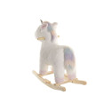 Rocking Chair Home ESPRIT White Natural Unicorn