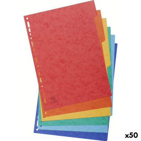 Eraldajad Exacompta NATURE FUTURE Mitmevärviline A4 (50 Ühikut)