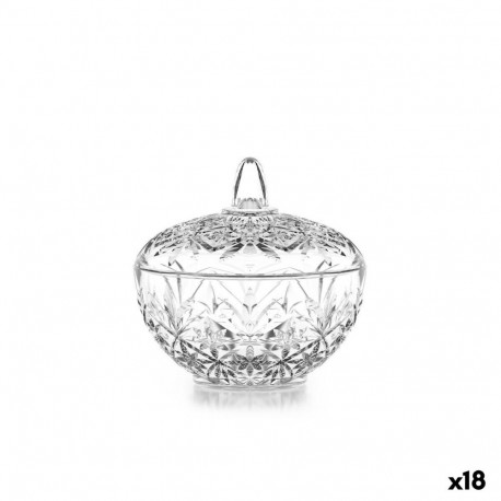 Klaaspurk Inde Nefertiti Läbipaistev (18 Ühikut)