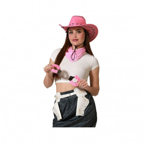 Costume for Adults Cowgirl Cowboy One size (4 Units)