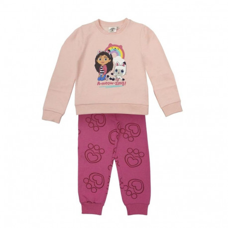 Children’s Tracksuit Gabby's Dollhouse Pink - 6 Years