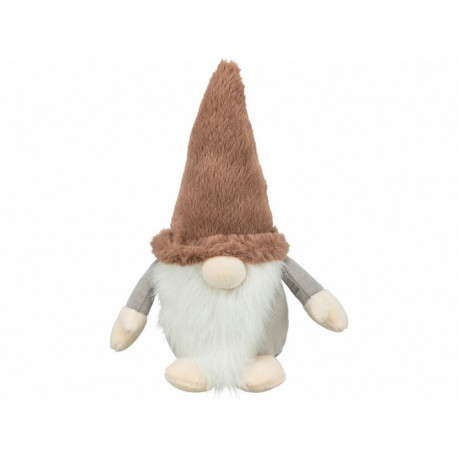 Pehme mänguasi koertele Trixie Pruun Hall Polüester Jõulud Päkapikk 30 cm