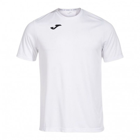 Child's Short Sleeve T-Shirt Joma Sport Combi White - 8-9 Years