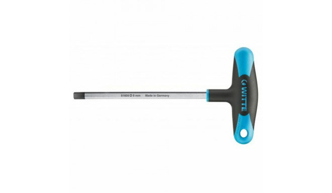 Hexagonal T wrench WITTE PRO 8 mm Hexagonal